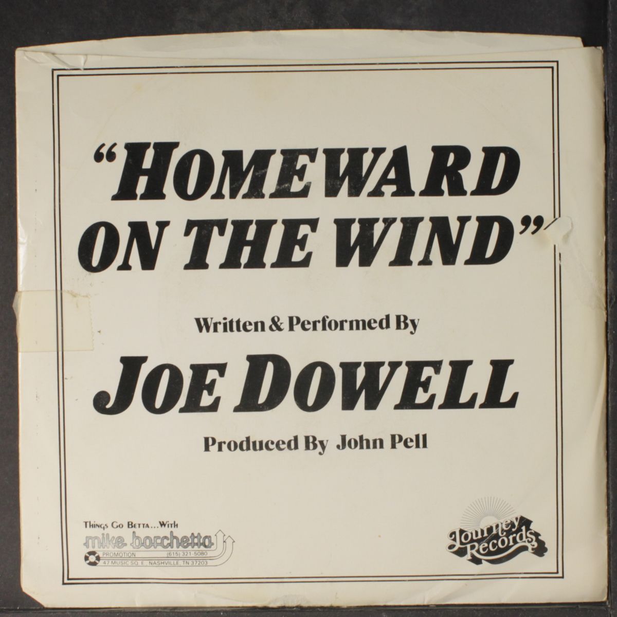 homeward on the wind / the symphony of dawn by JOE DOWELL