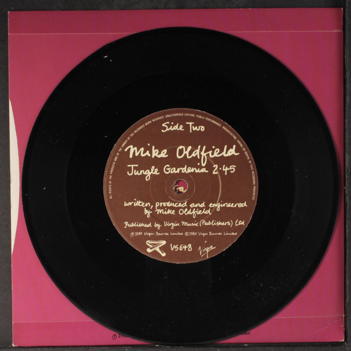 crime of passion / jungle gardenia by MIKE OLDFIELD