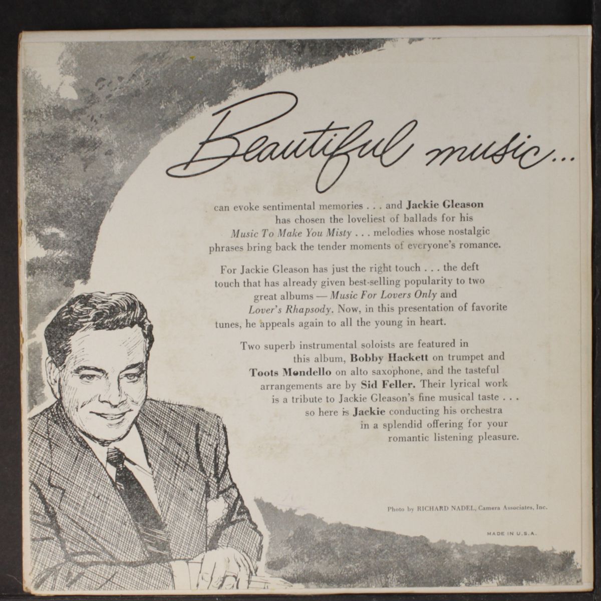 music to make you misty by JACKIE GLEASON