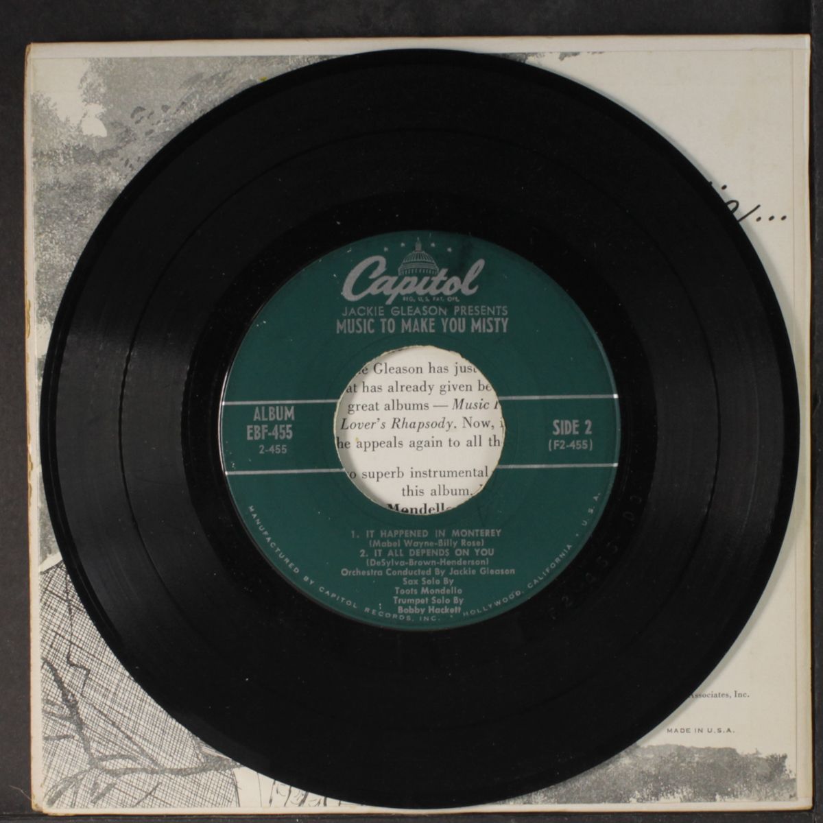 music to make you misty by JACKIE GLEASON