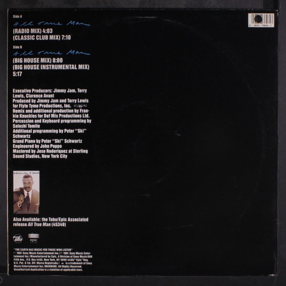 all true man by ALEXANDER O'NEAL