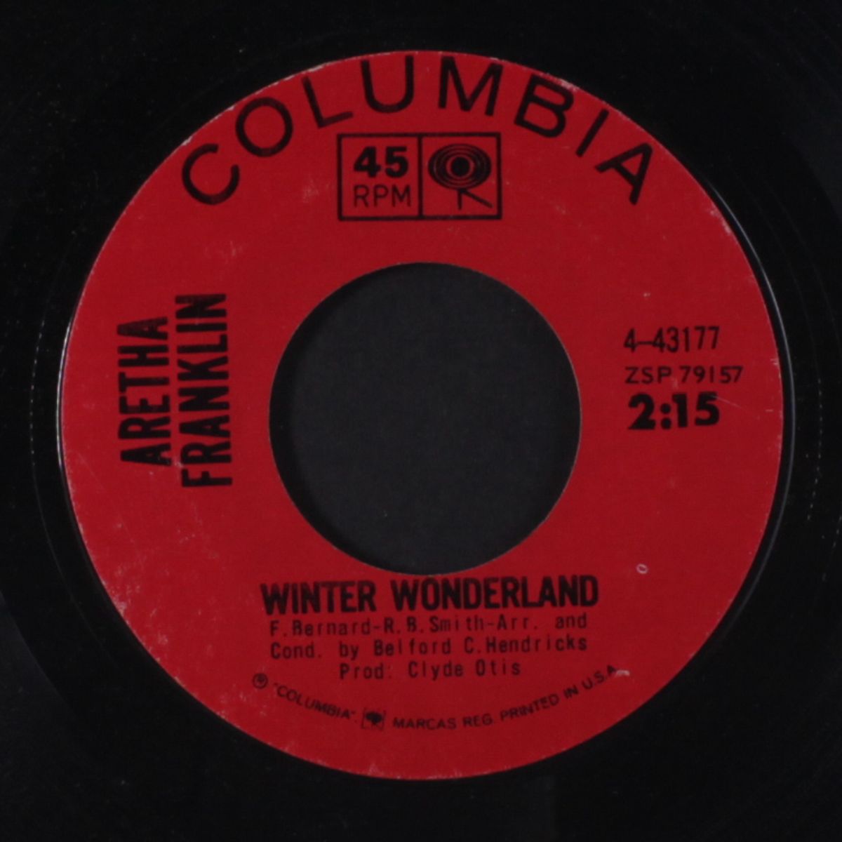 winter wonderland / the christmas song by ARETHA FRANKLIN