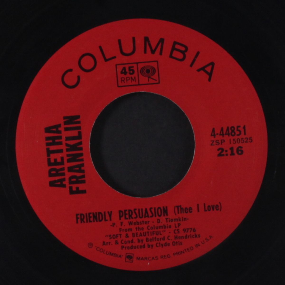 jim / friendly persusasion by ARETHA FRANKLIN
