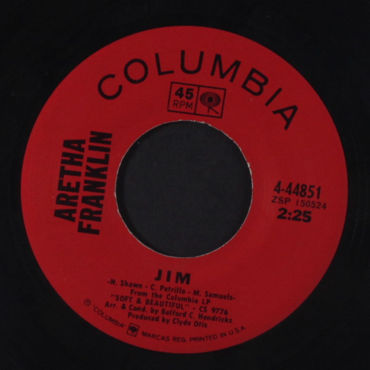 jim / friendly persusasion by ARETHA FRANKLIN