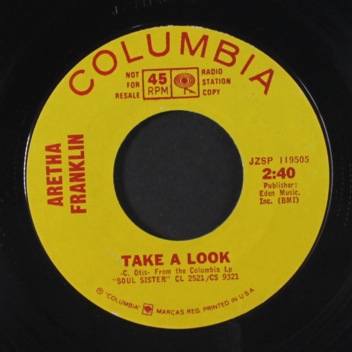 take a look / same by ARETHA FRANKLIN