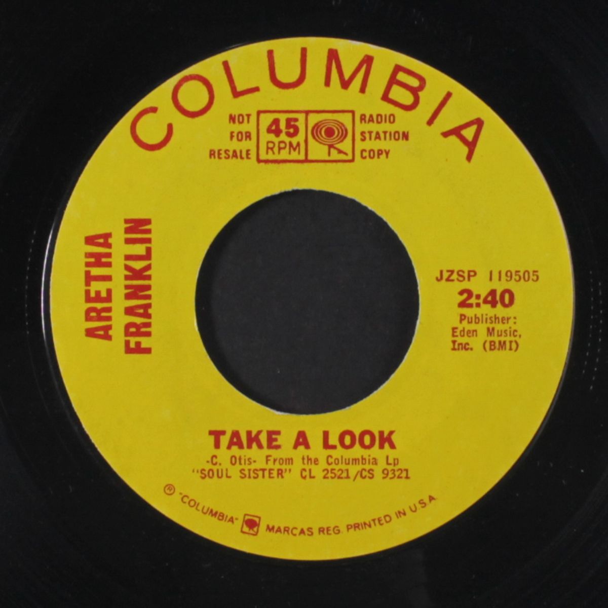 take a look / same by ARETHA FRANKLIN