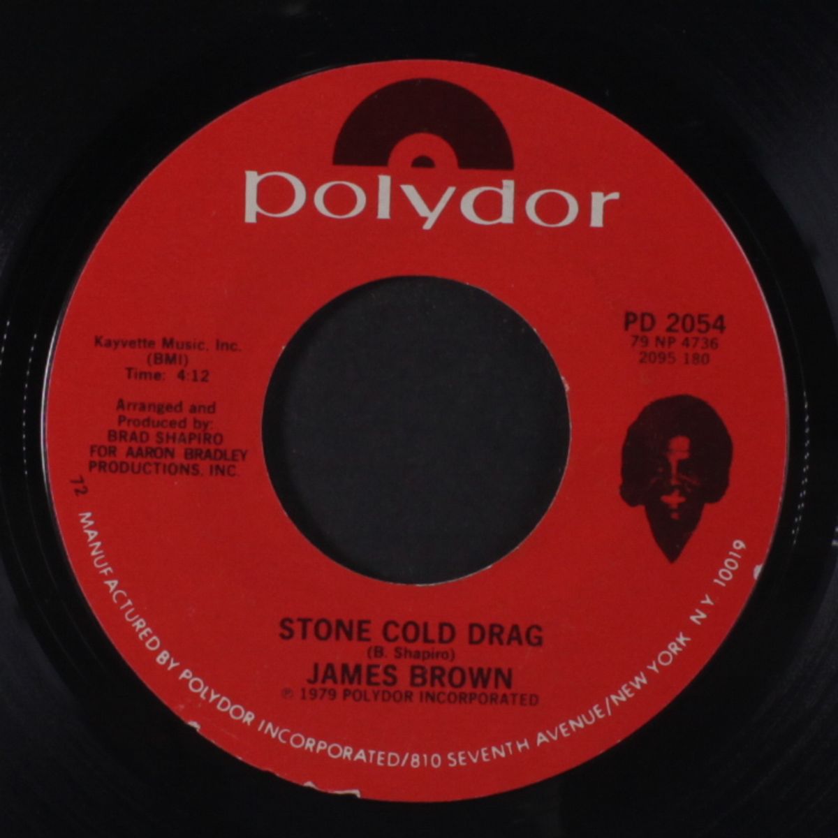 regrets / stone cold drag by JAMES BROWN