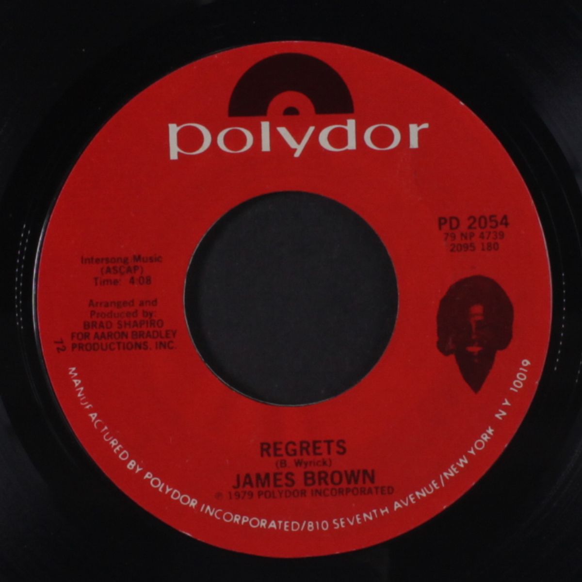 regrets / stone cold drag by JAMES BROWN