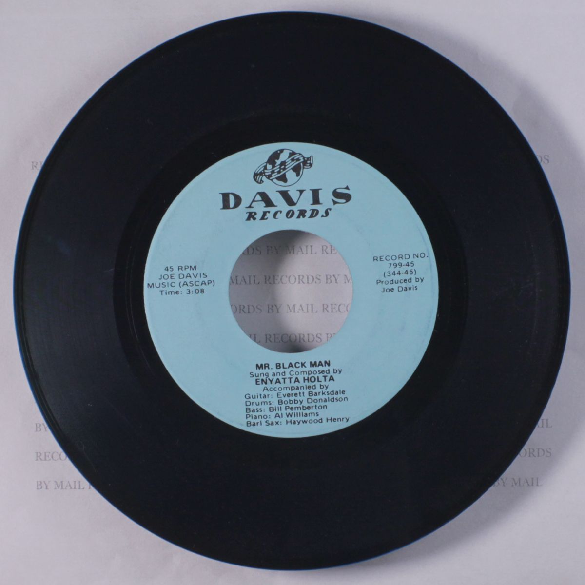 mr. black man / if you play, you must pay by ENYATTA HOLTA