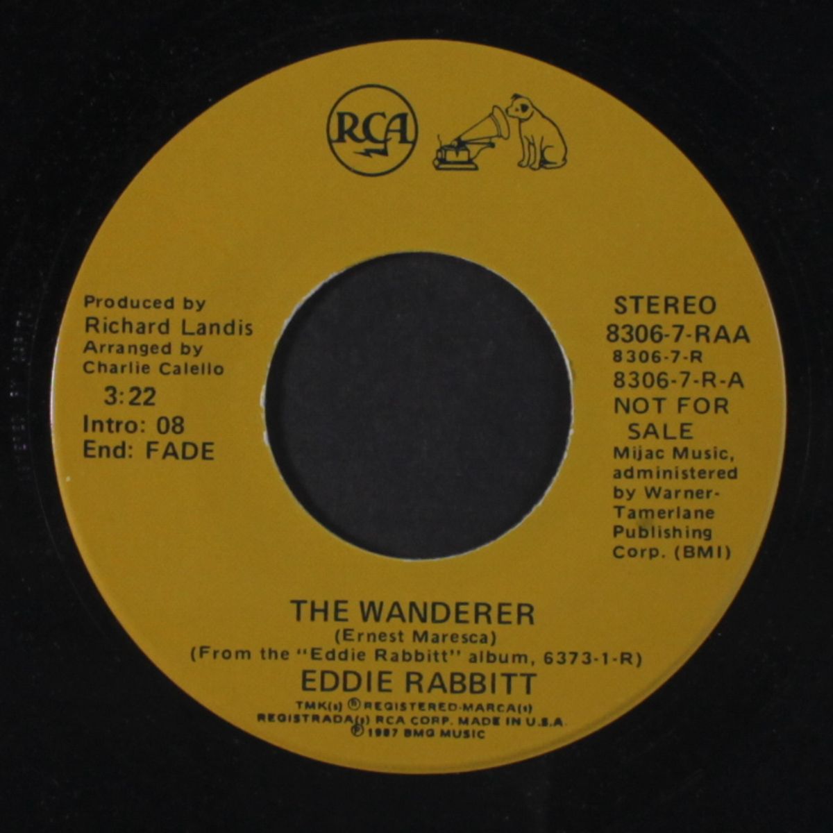 the wanderer / same by EDDIE RABBITT
