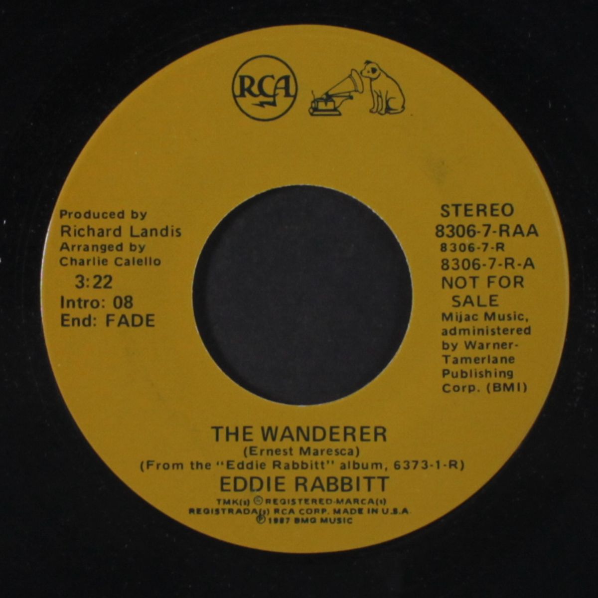 the wanderer / same by EDDIE RABBITT