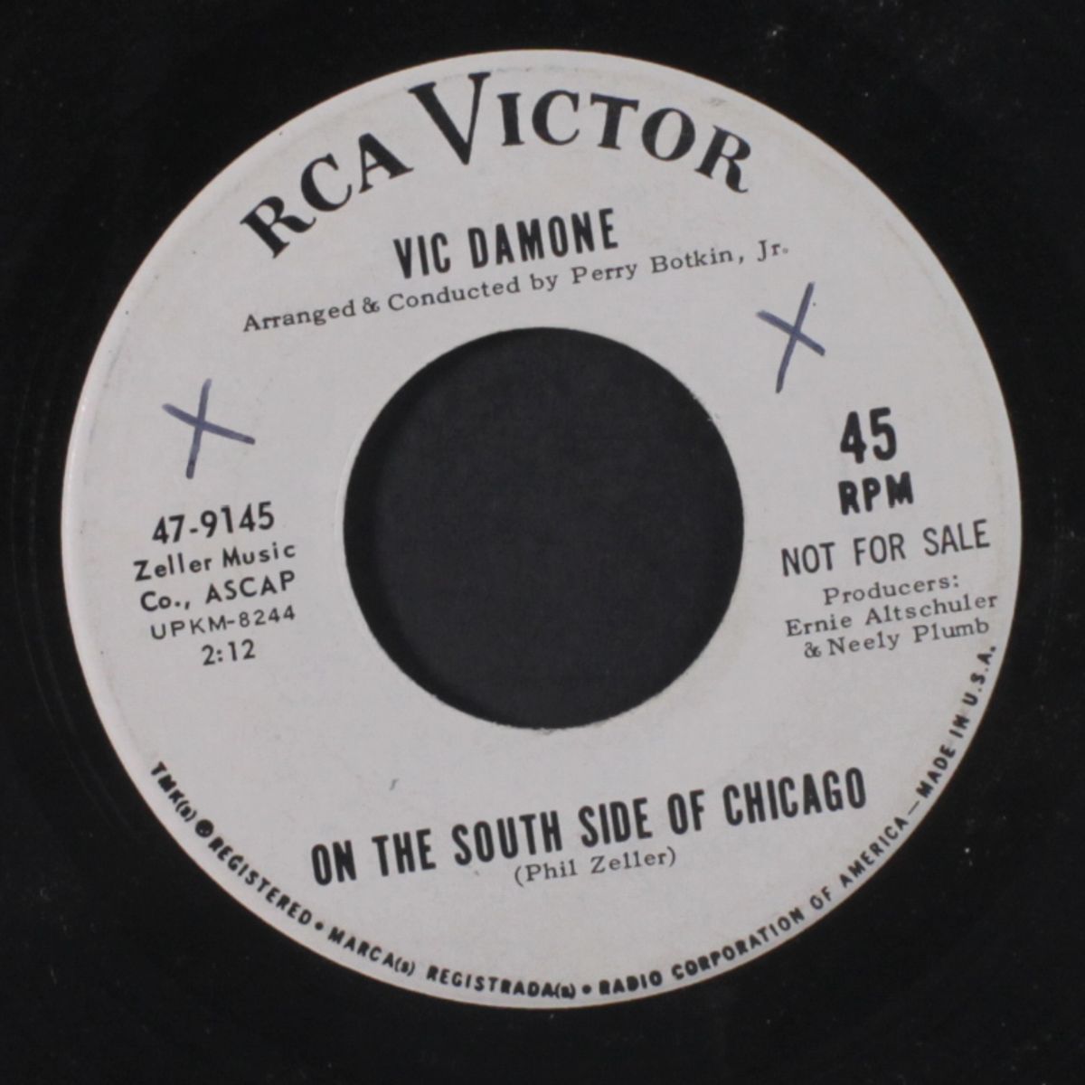 on the south side of chicago / a quiet tear by VIC DAMONE