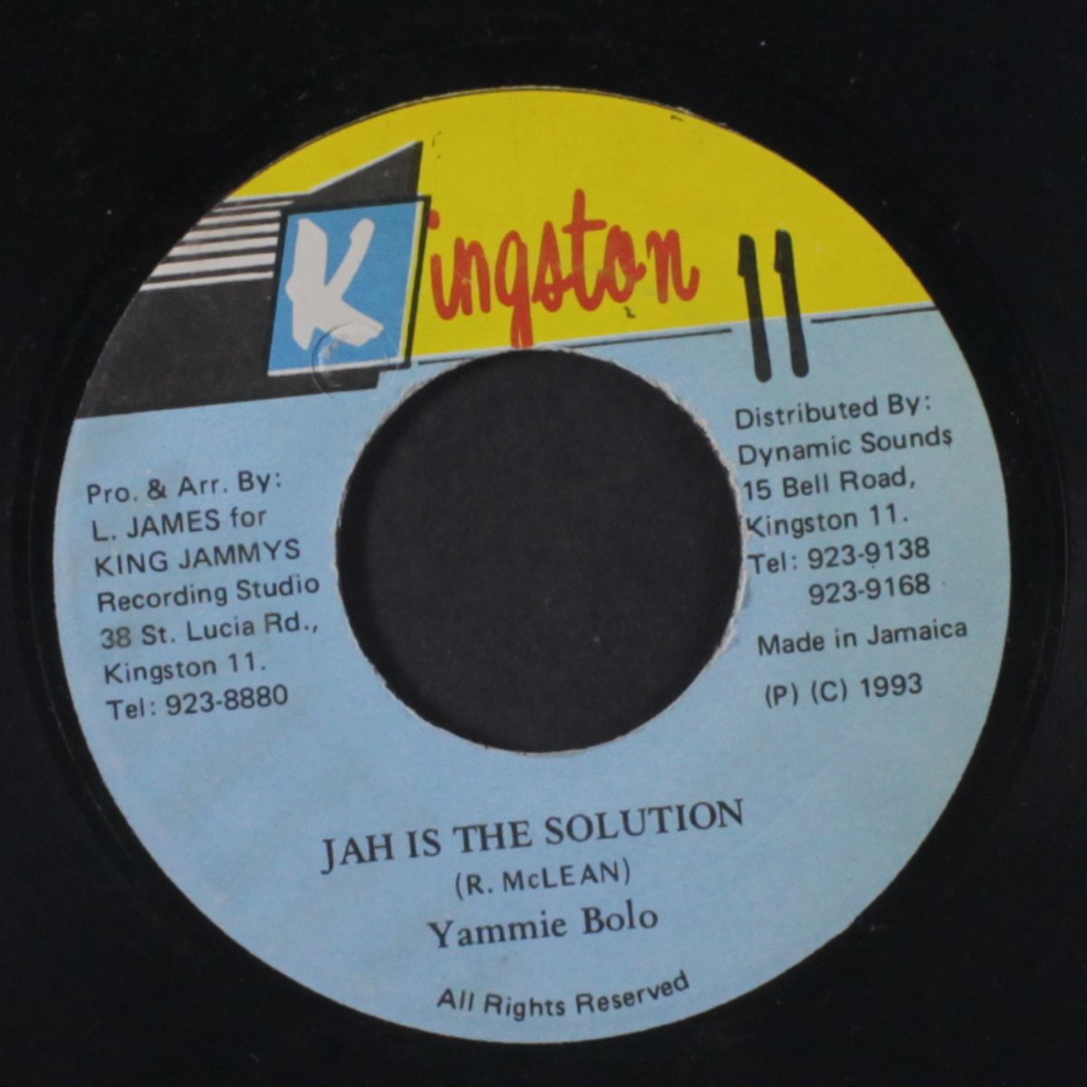jah is the solution / version by YAMMIE BOLO