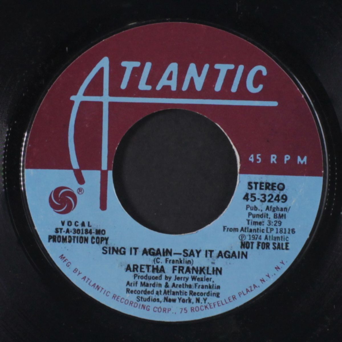 with everything i feel in me / sing it again-say it again by ARETHA FRANKLIN