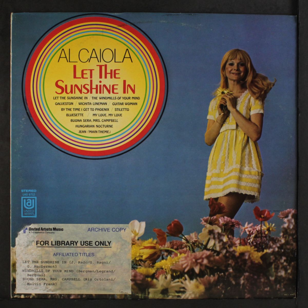 let the sunshine in by AL CAIOLA