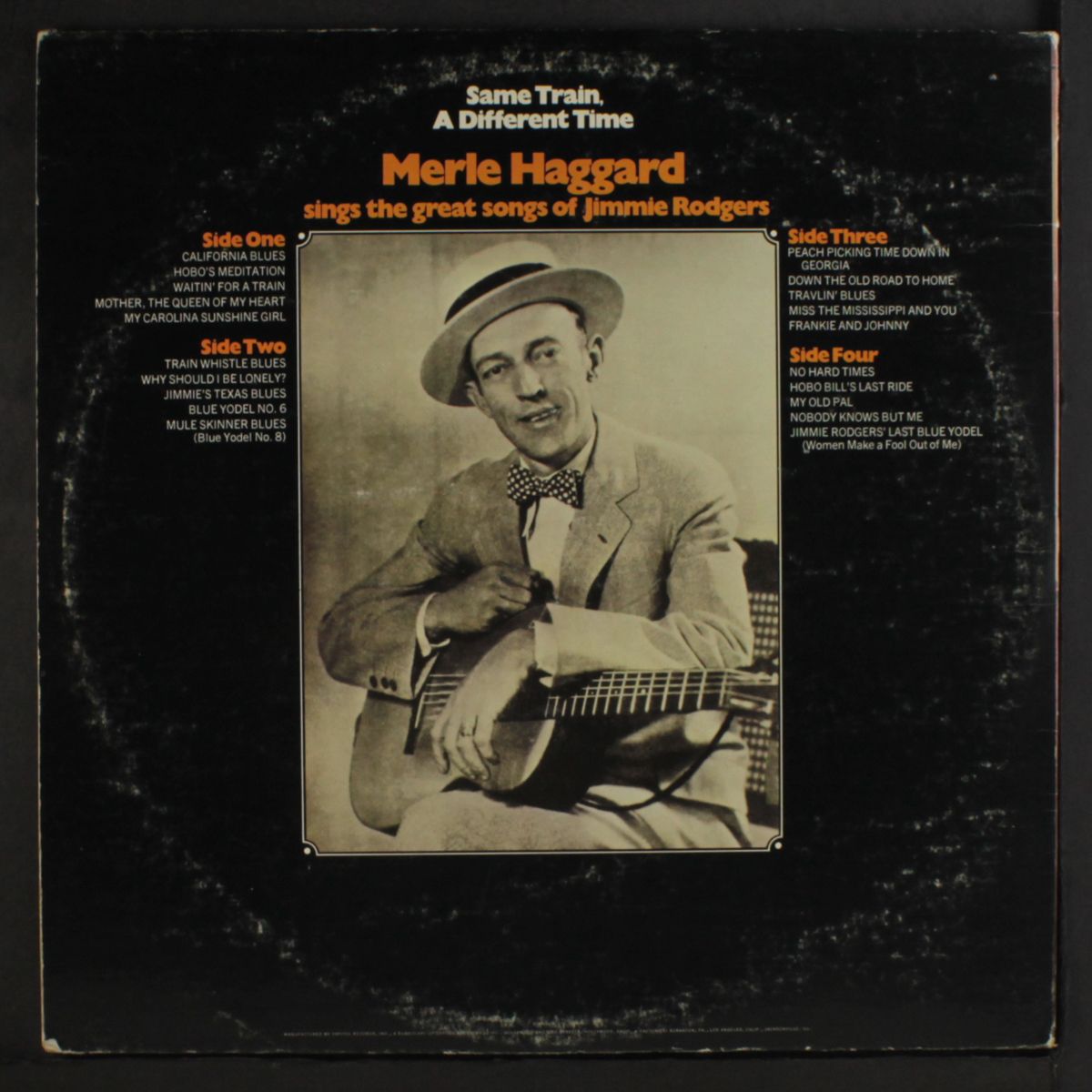same train, a different time by MERLE HAGGARD