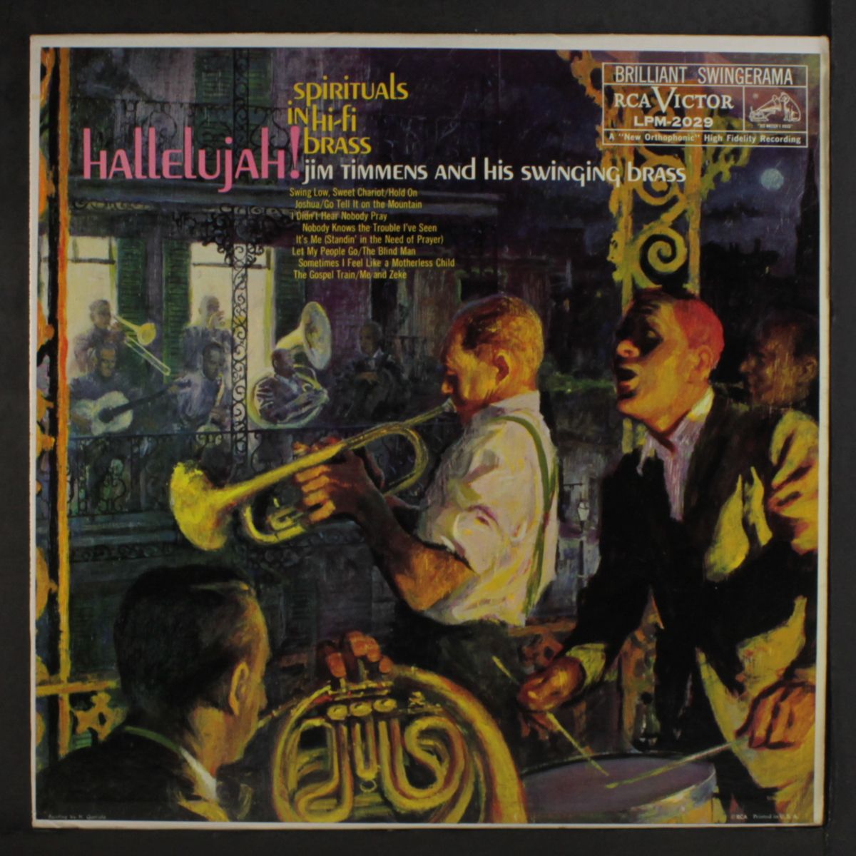 hallelujah! spirituals in stereo brass by JIM TIMMENS