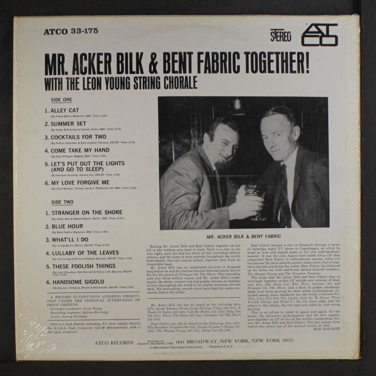 together! by MR. ACKER BILK & BENT FABRIC