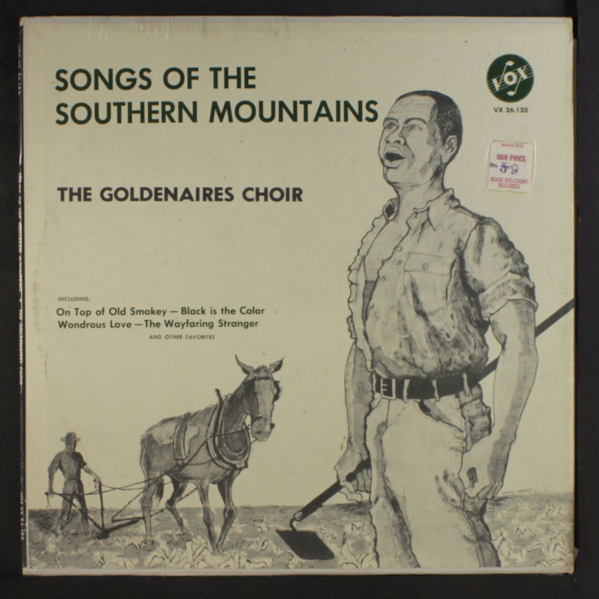 songs of the southern mountains by GOLDENAIRES CHOIR