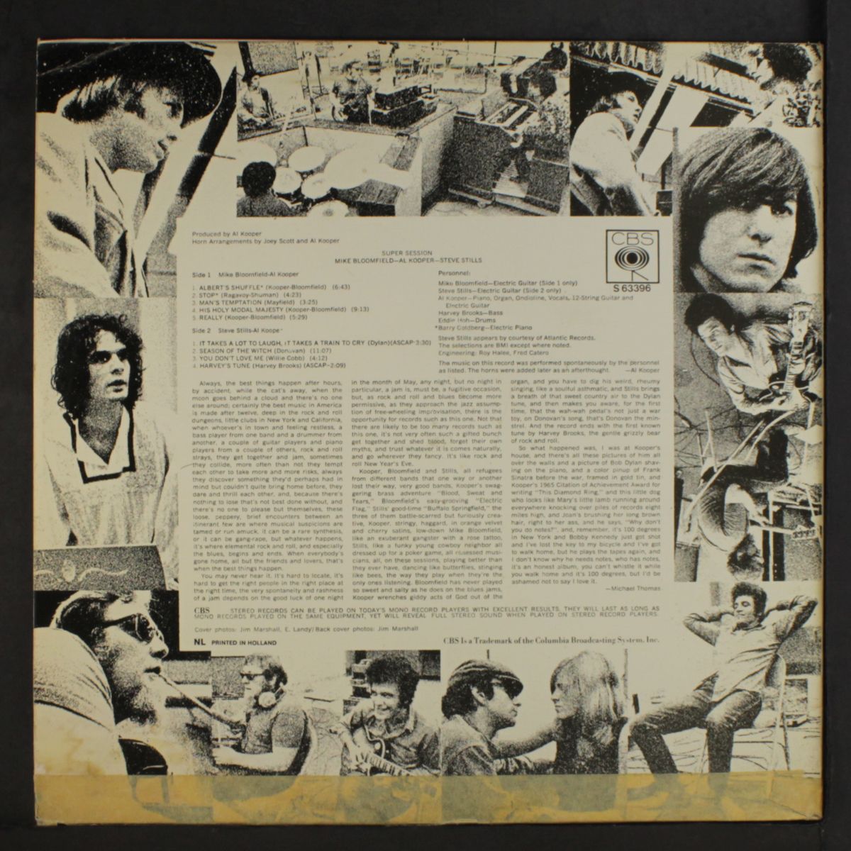 super session by MIKE BLOOMFIELD, AL KOOPER & STEVE STILLS