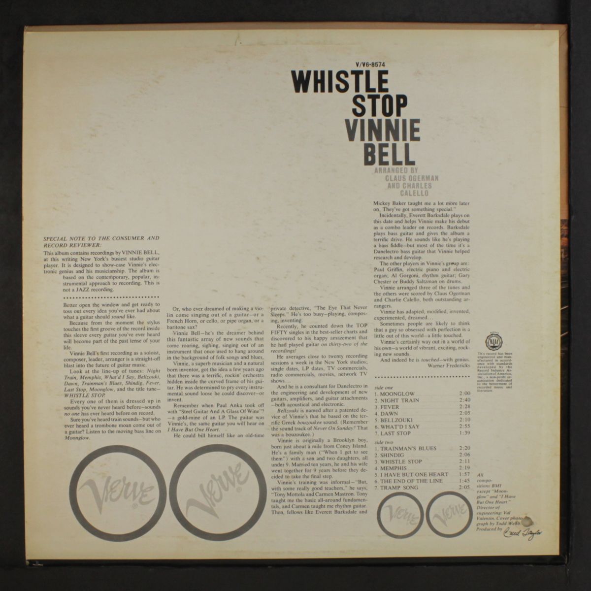 whistle stop by VINNY BELL