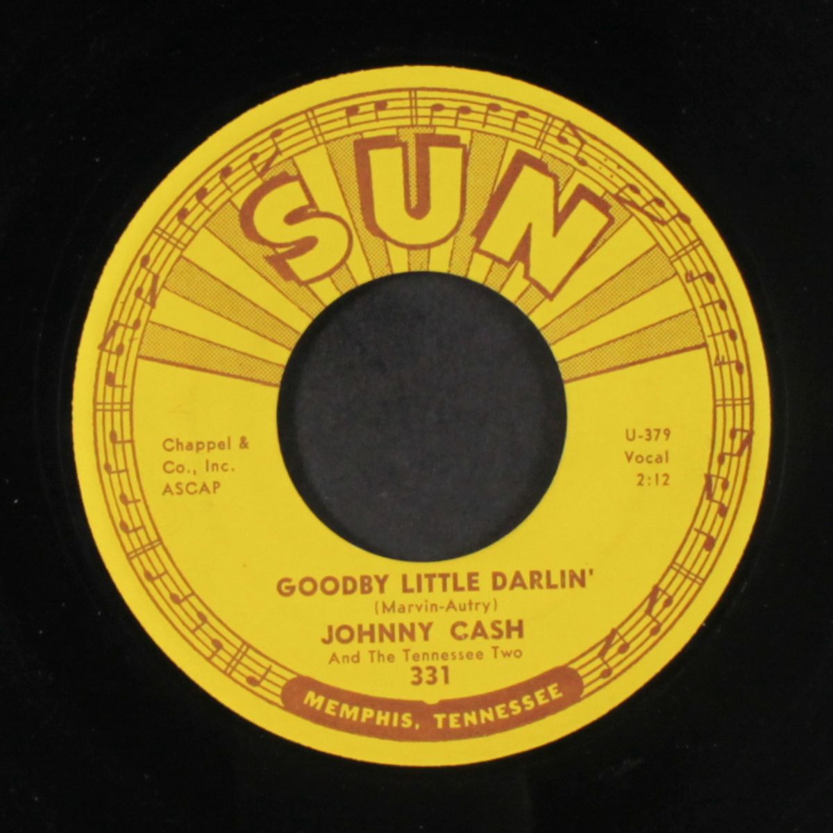 goodby little darlin' / you tell me by JOHNNY CASH