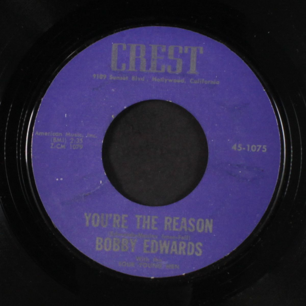 you're the reason / i'm a fool for loving you by BOBBY EDWARDS