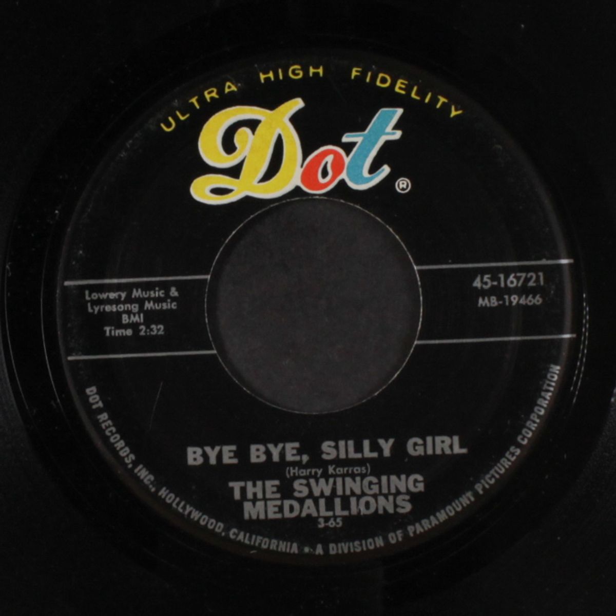 i want to be your guy / bye bye, silly girl by SWINGING MEDALLIONS