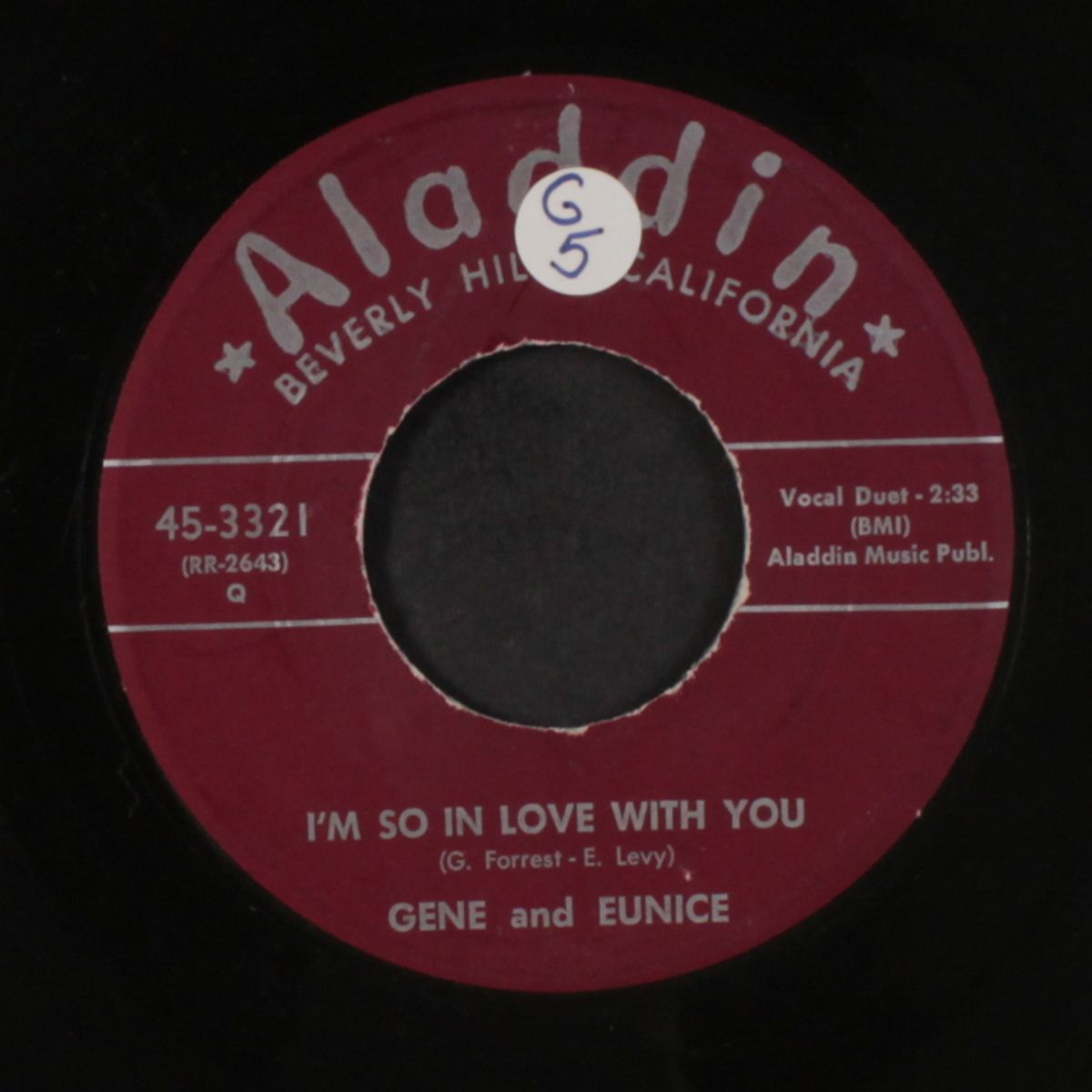 let's get together / i'm so in love with you by GENE & EUNICE