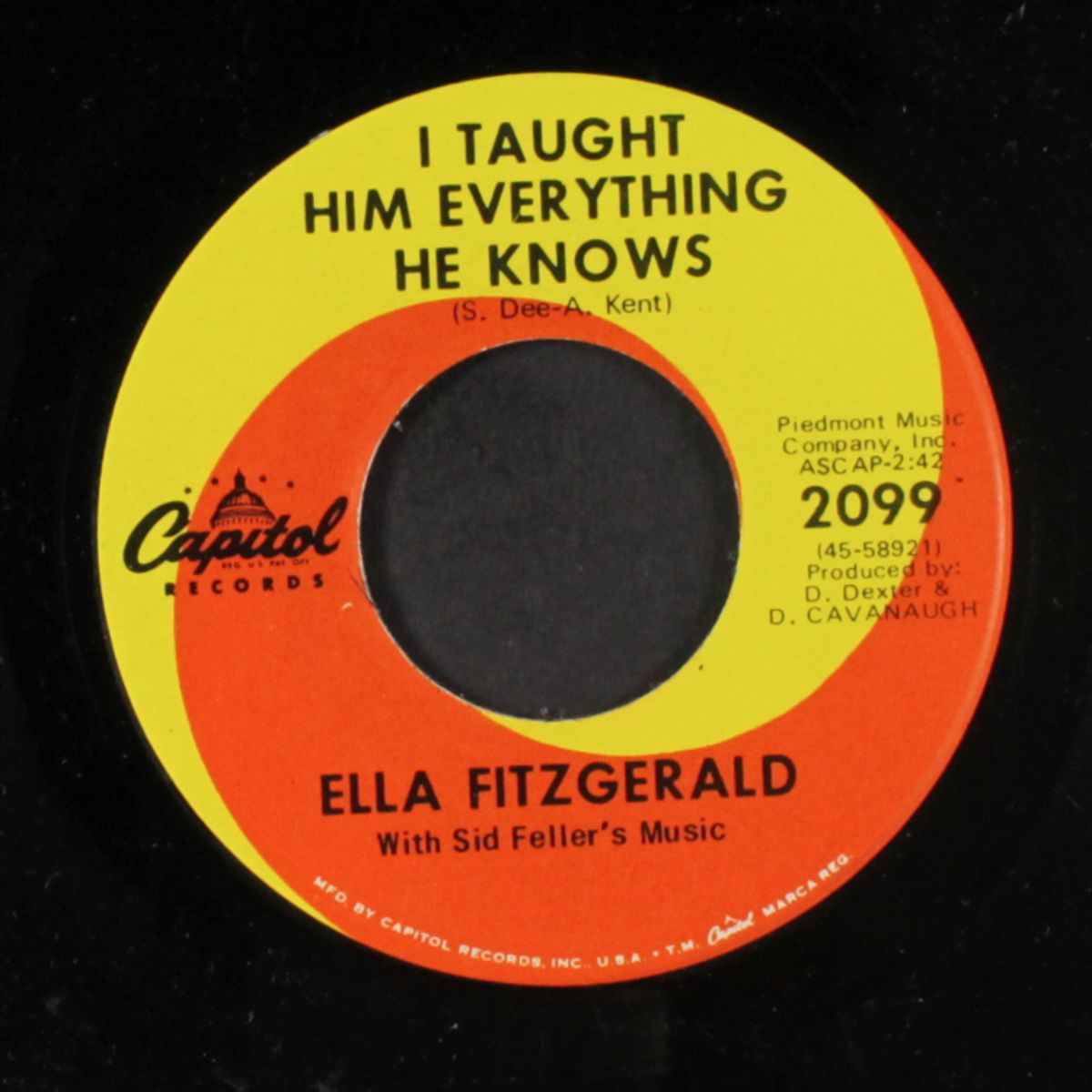 i taught him everything he knows by ELLA FITZGERALD