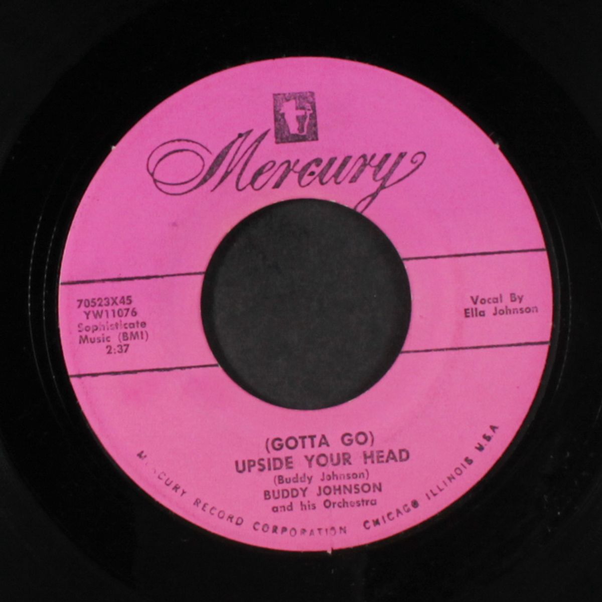 crazy 'bout a saxophone / upside your head by BUDDY JOHNSON