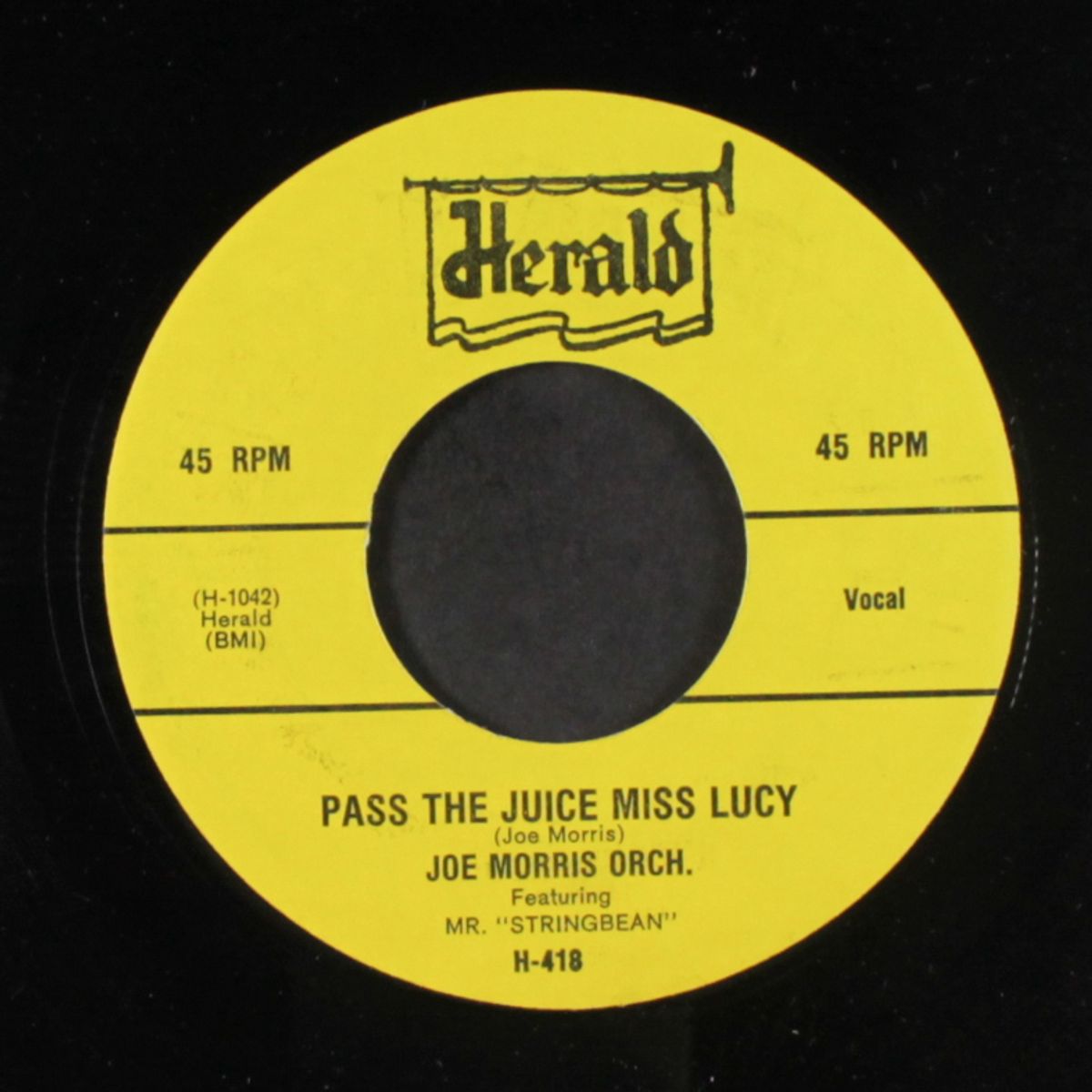 pass the juice miss lucy by JOE MORRIS
