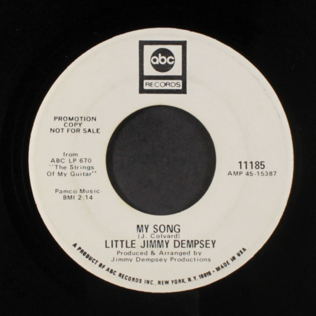 ode to billie joe / my song by LITTLE JIMMY DEMPSEY