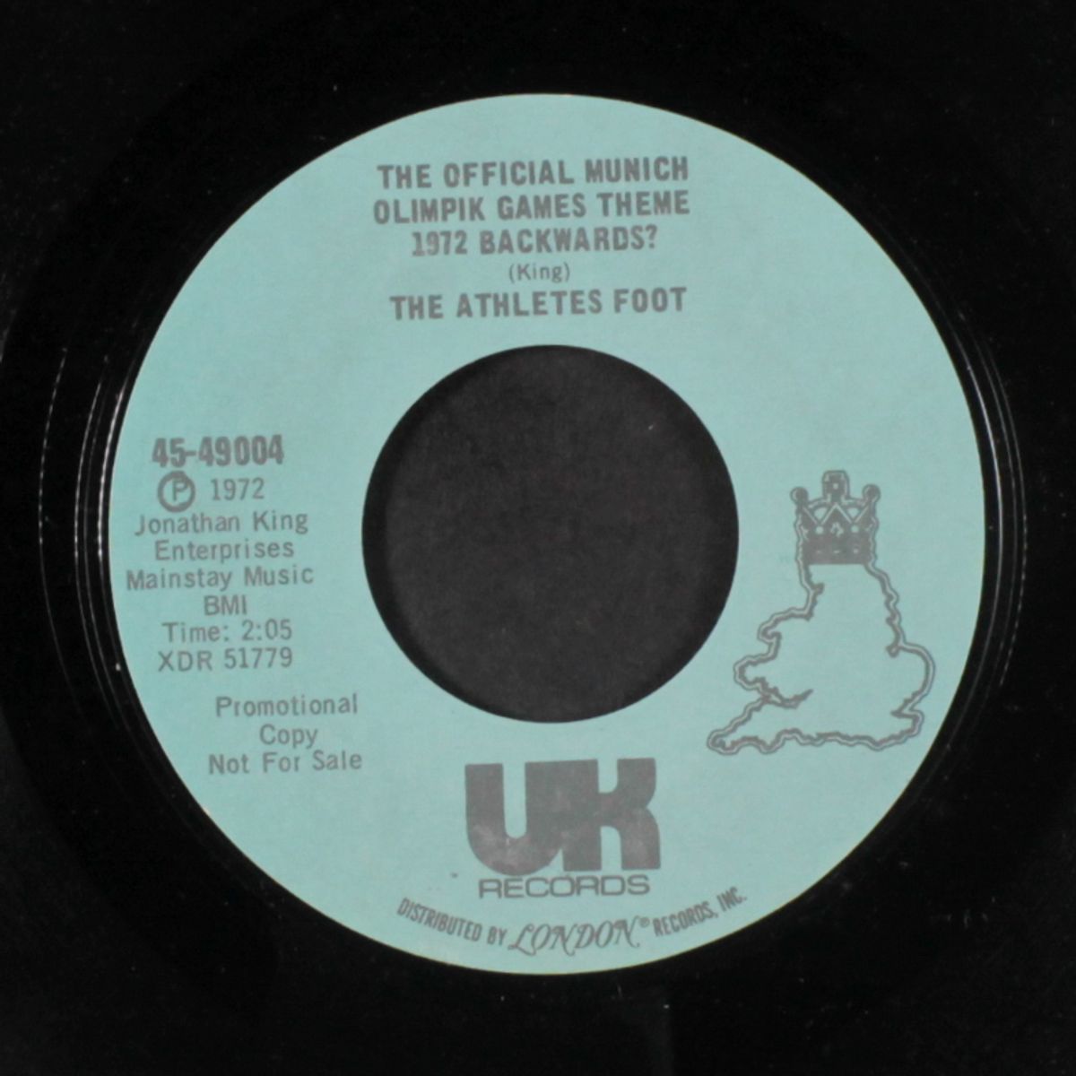 the official muich olimpik games theme / backwards by ATHLETES FOOT