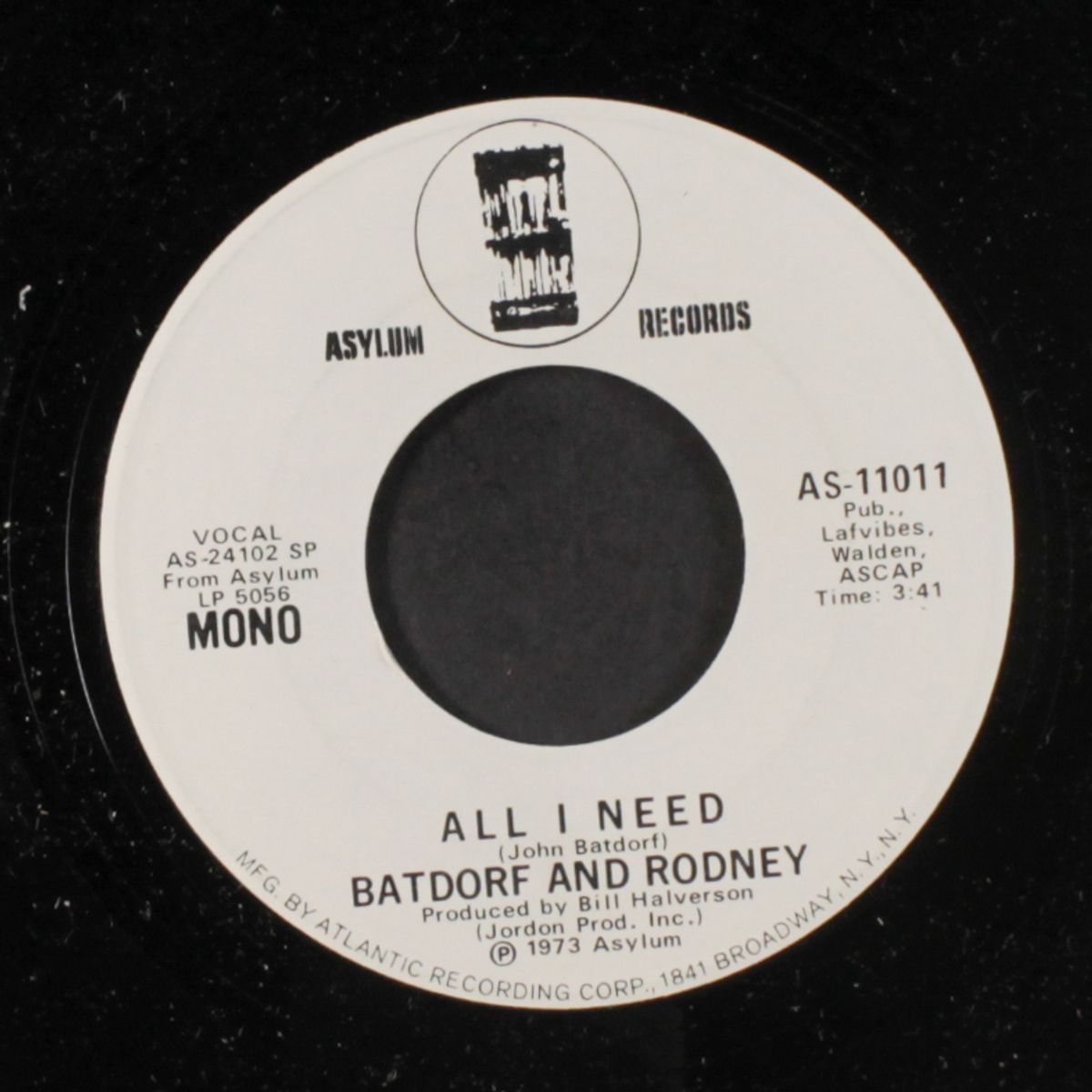 all i need / mono by BATDORF & RODNEY