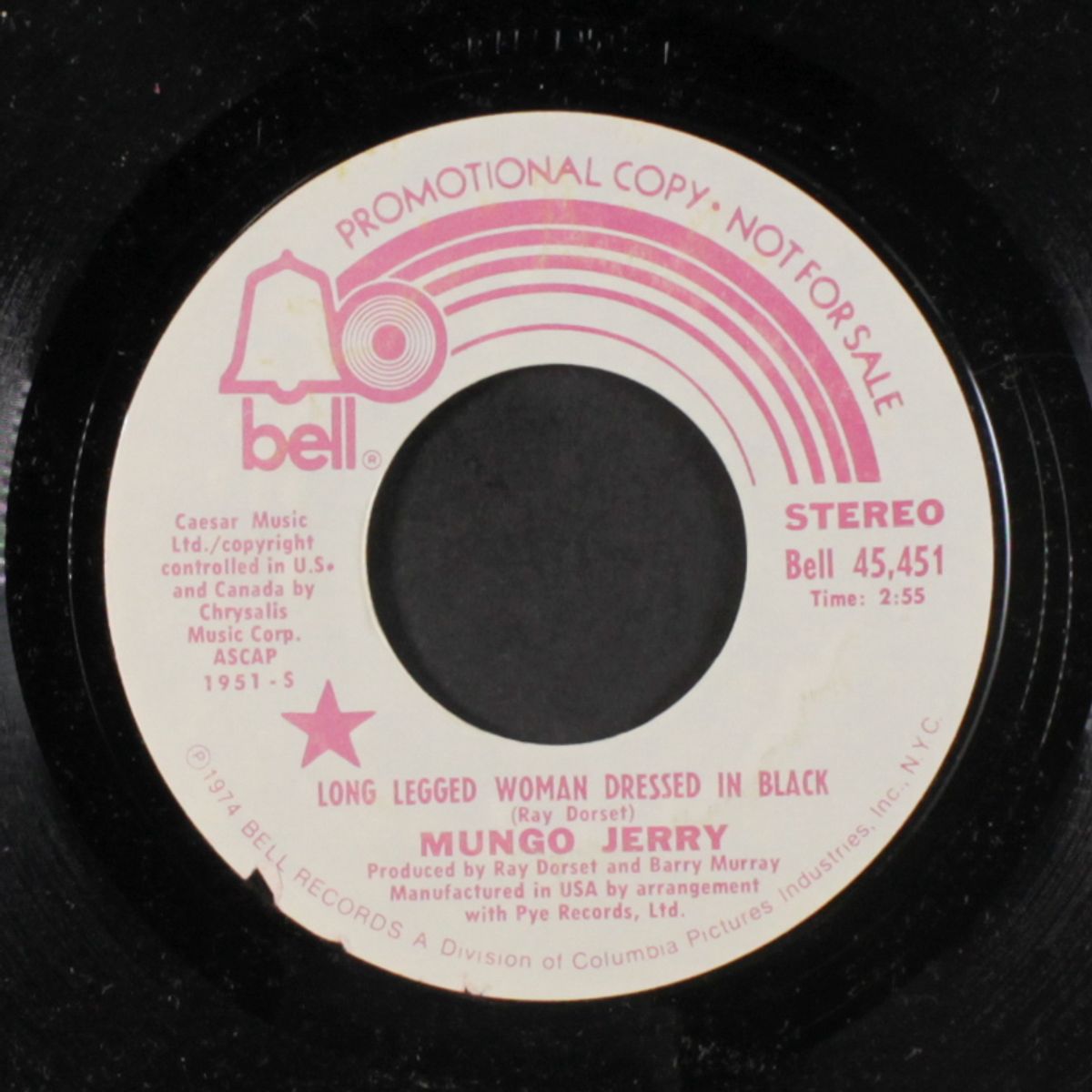 long legged woman dressed in black / mono by MUNGO JERRY