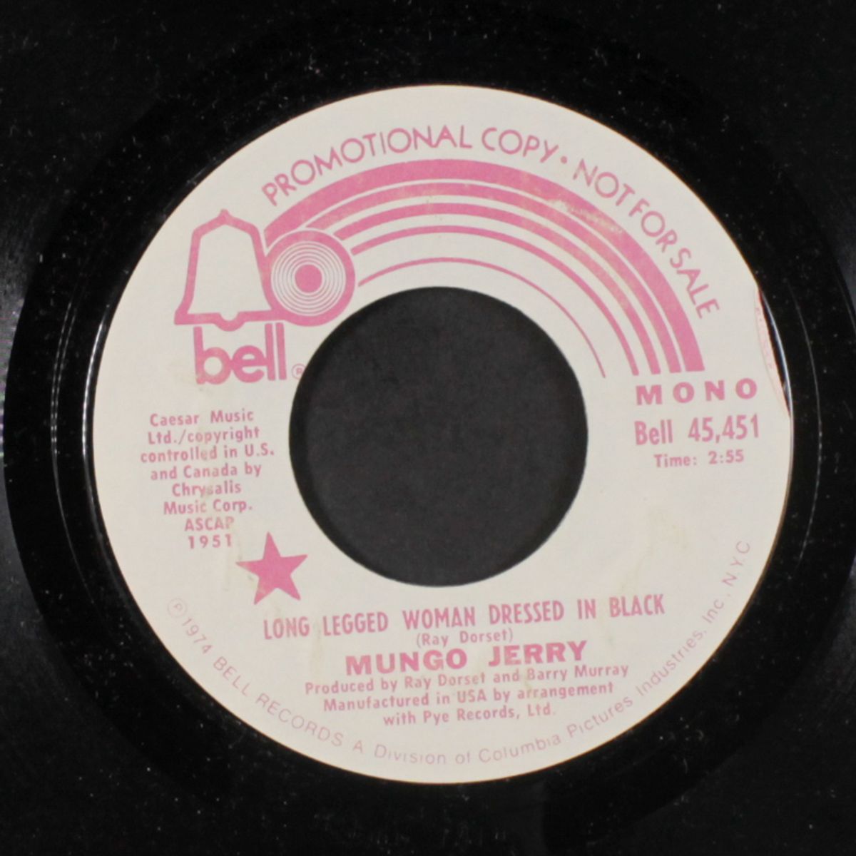 long legged woman dressed in black / mono by MUNGO JERRY