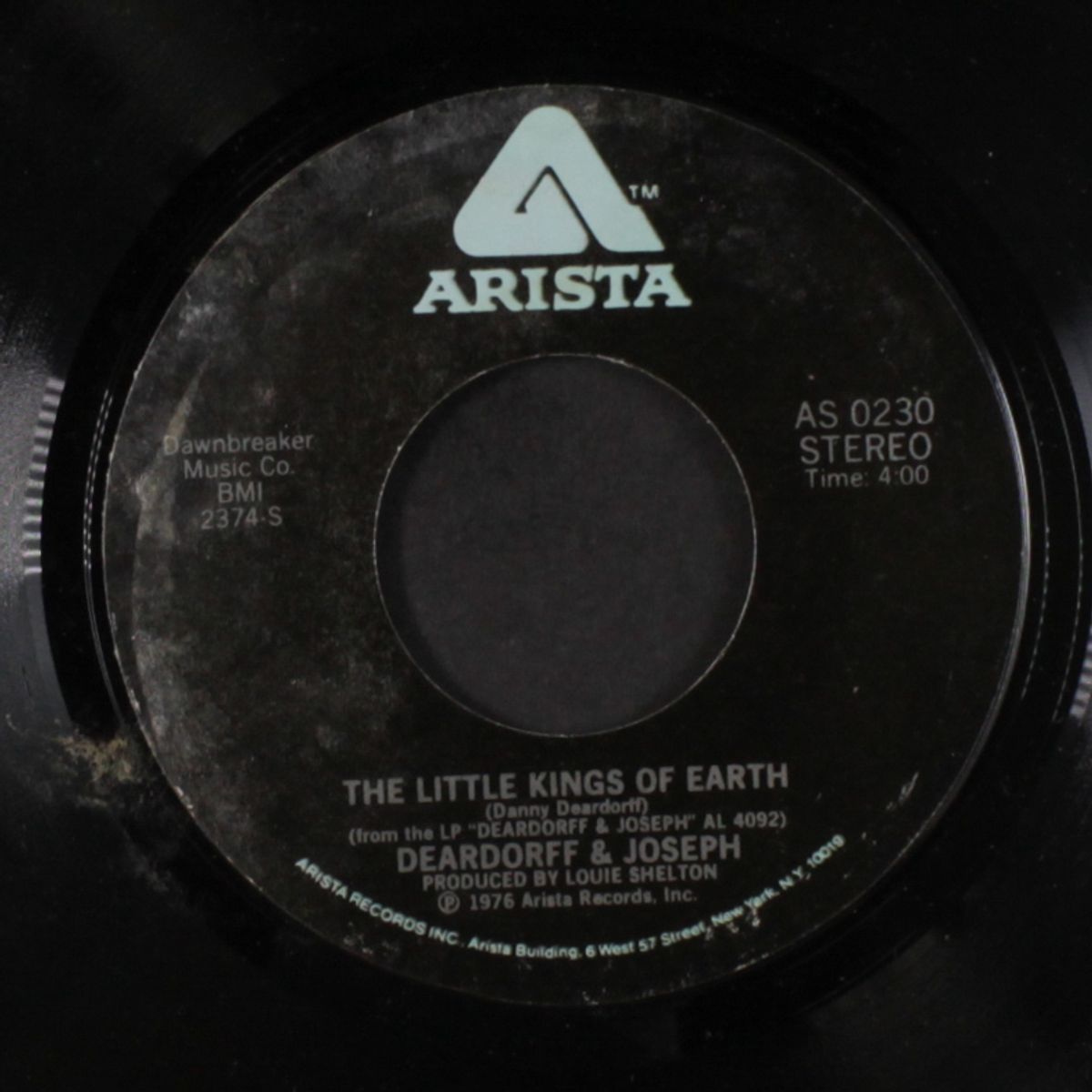 never have to say goodbye again / the little kings of earth by DEARDORFF & JOSEPH