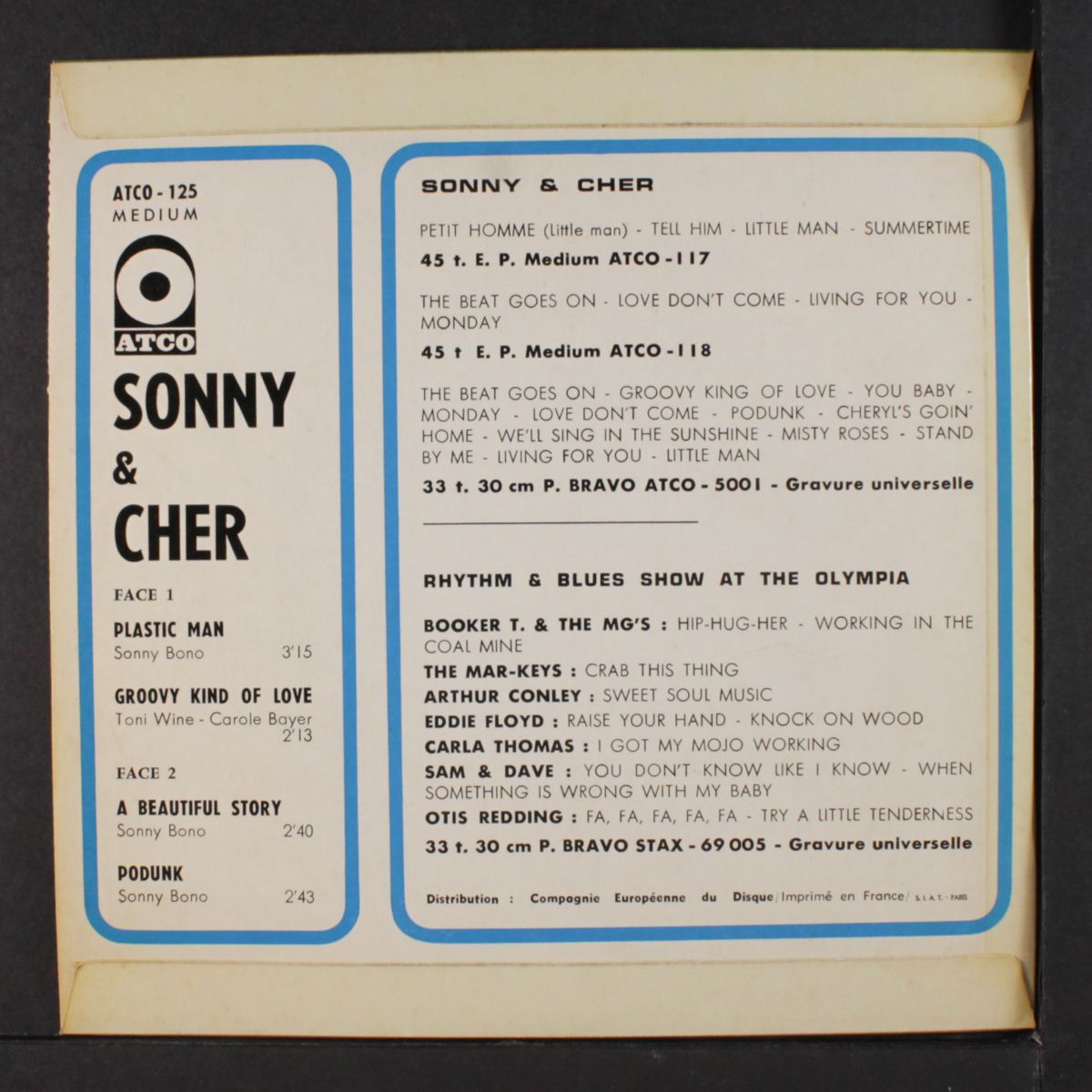 plastic man + 3 by SONNY & CHER
