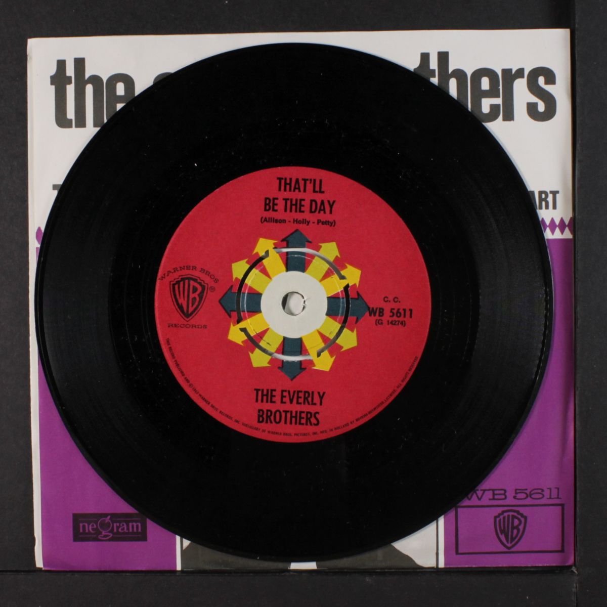 that'll be the day / give me a sweetheart by EVERLY BROTHERS