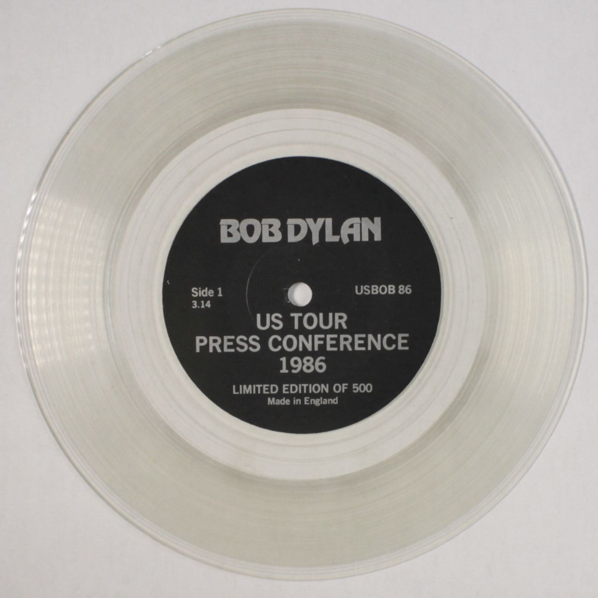 us tour press conference 1986 by BOB DYLAN