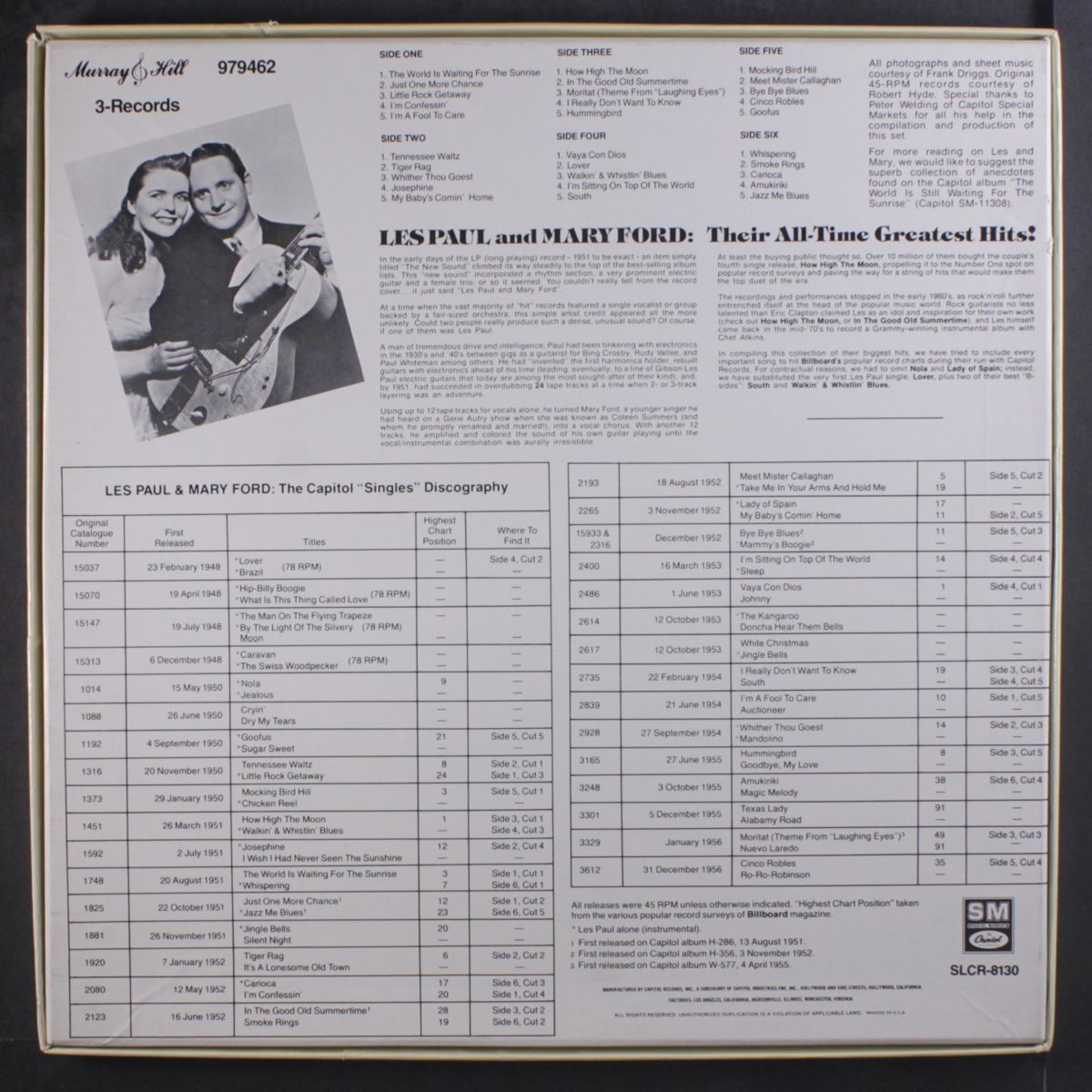 their all-time greatest hits by LES PAUL & MARY FORD