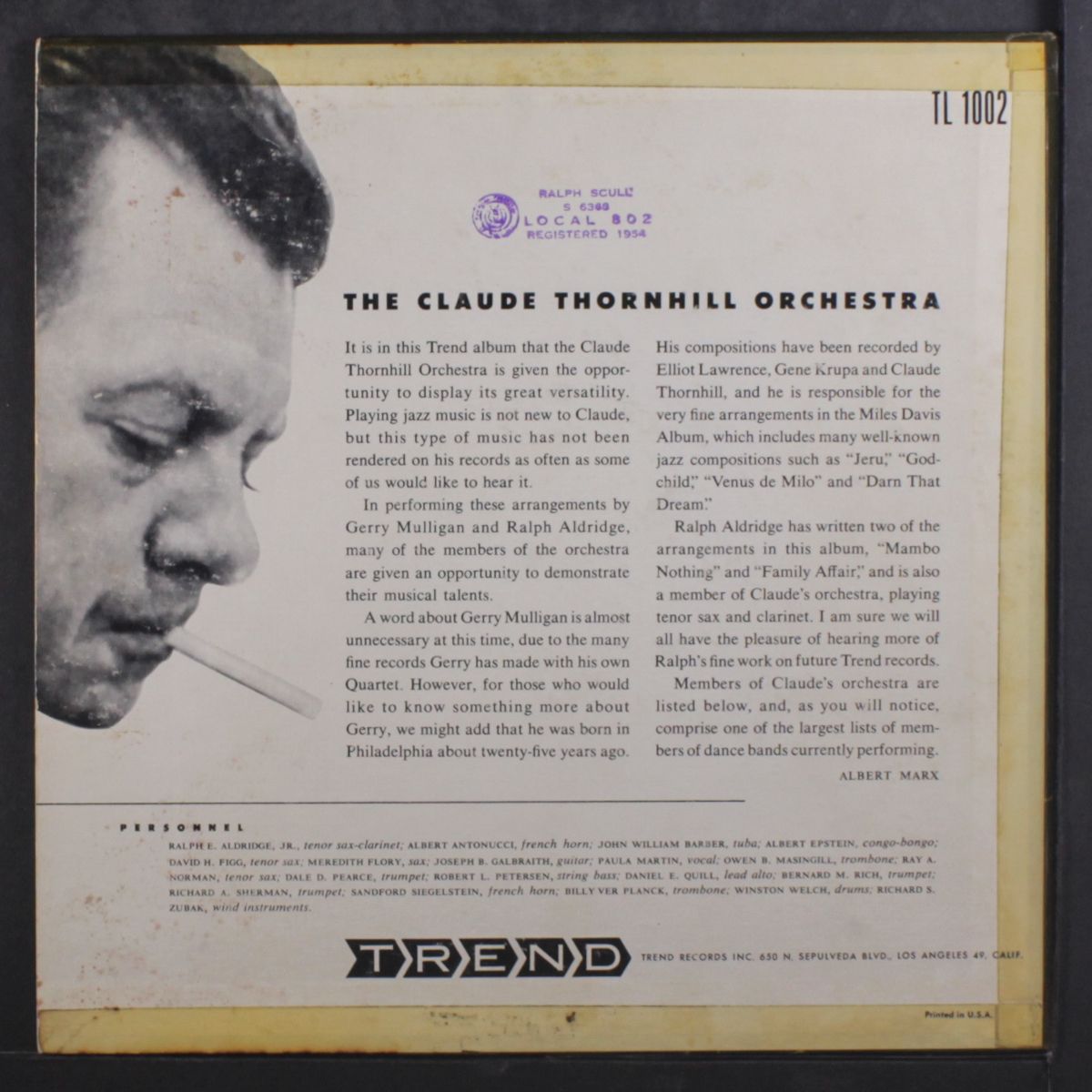 great jazz arrangements of gerry mulligan by CLAUDE THORNHILL