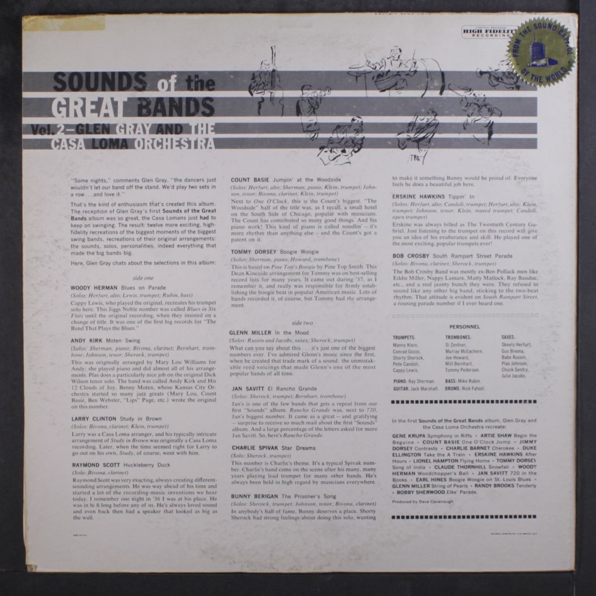 sounds of the great bands, vol. 2 by GLEN GRAY