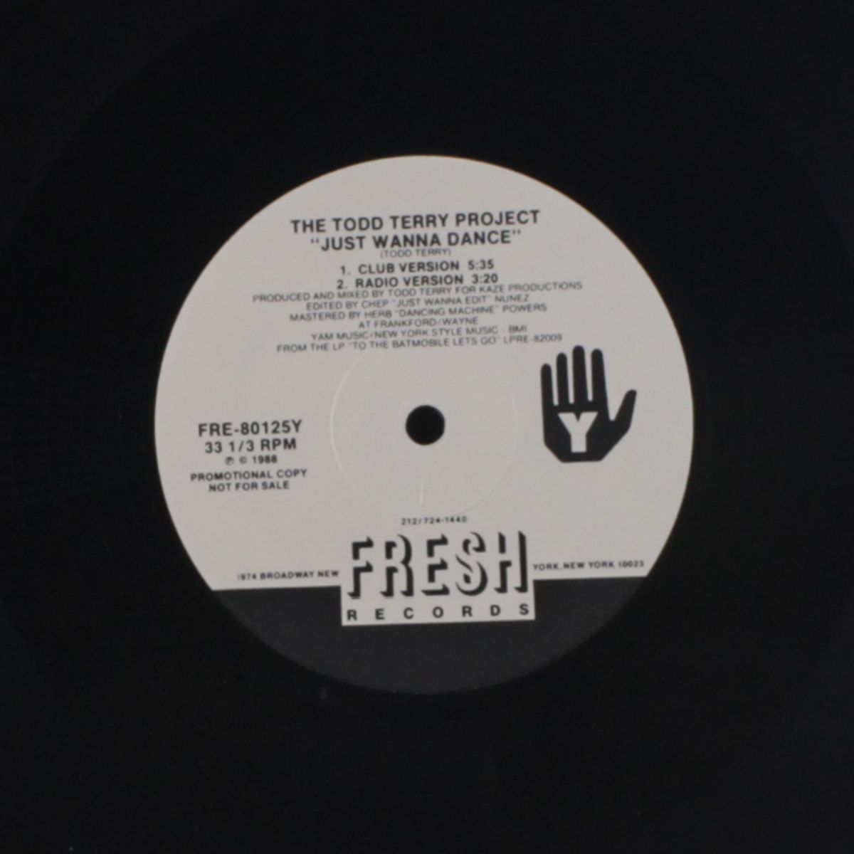 just wanna dance / weekend by TODD TERRY PROJECT
