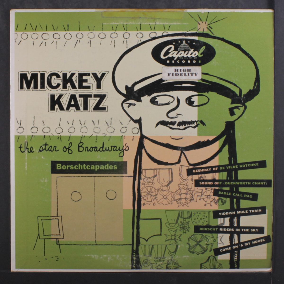 the star of broadway's borschcapades by MICKEY KATZ