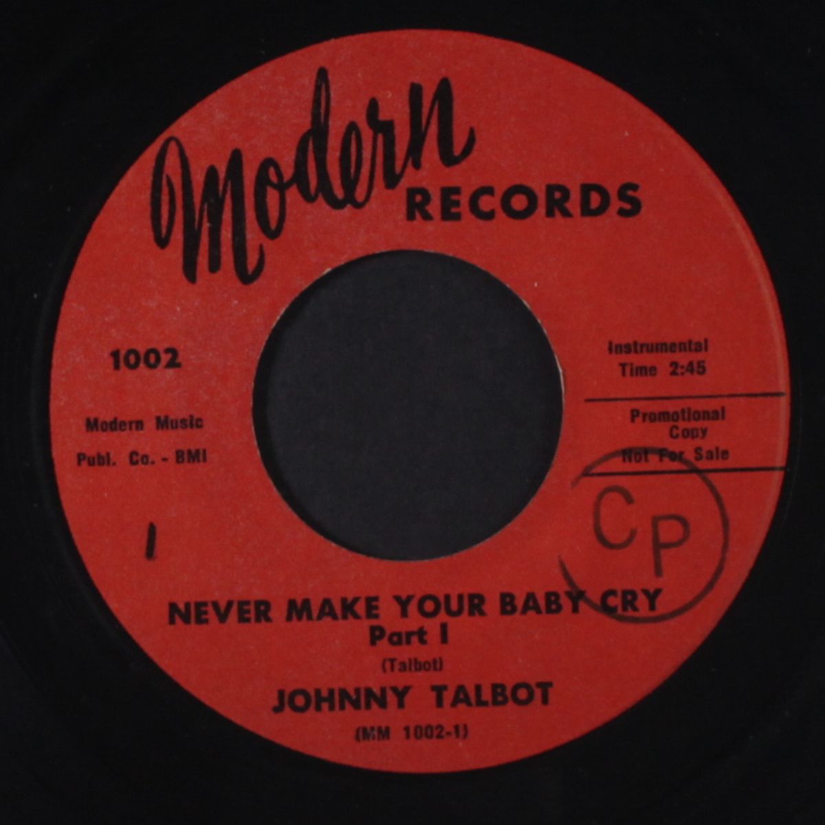 never make your baby cry / part ii by JOHNNY TALBOT