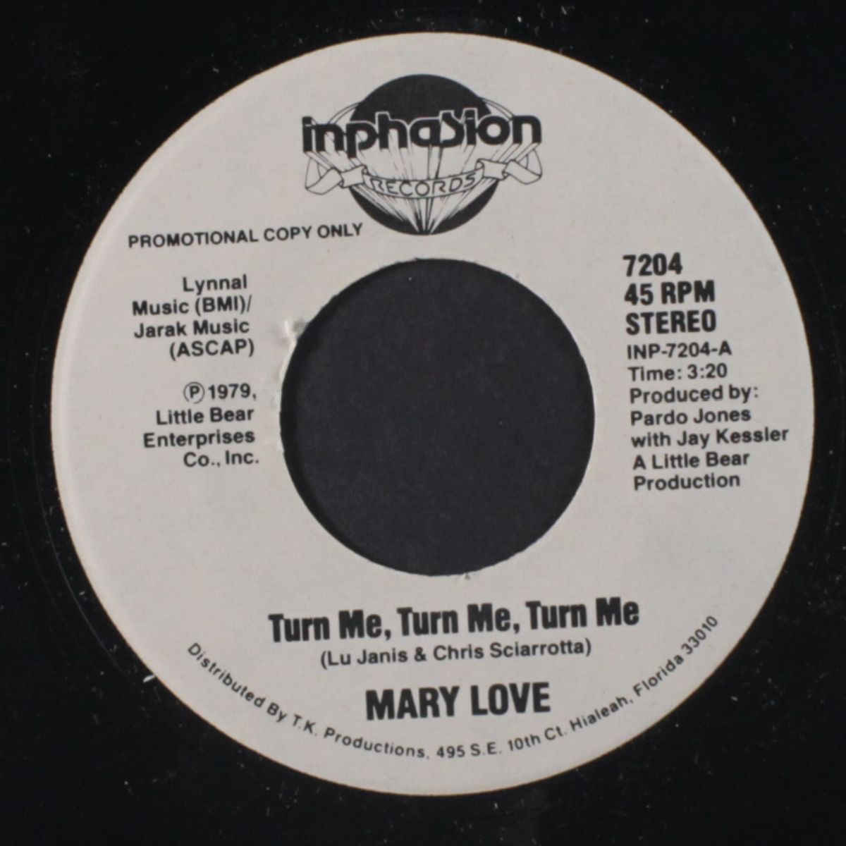 turn me, turn me, turn me / same by MARY LOVE
