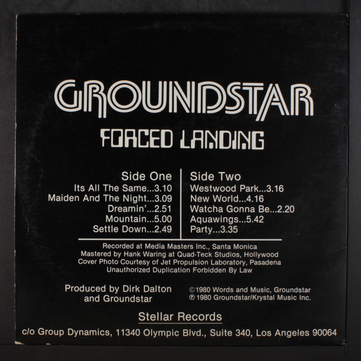 forced landing by GROUNDSTAR