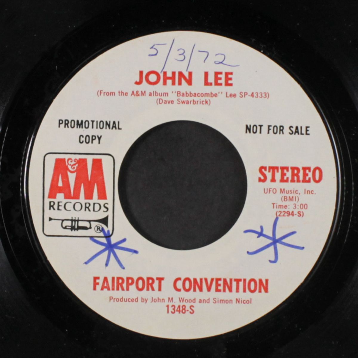 john lee / the time is near by FAIRPORT CONVENTION